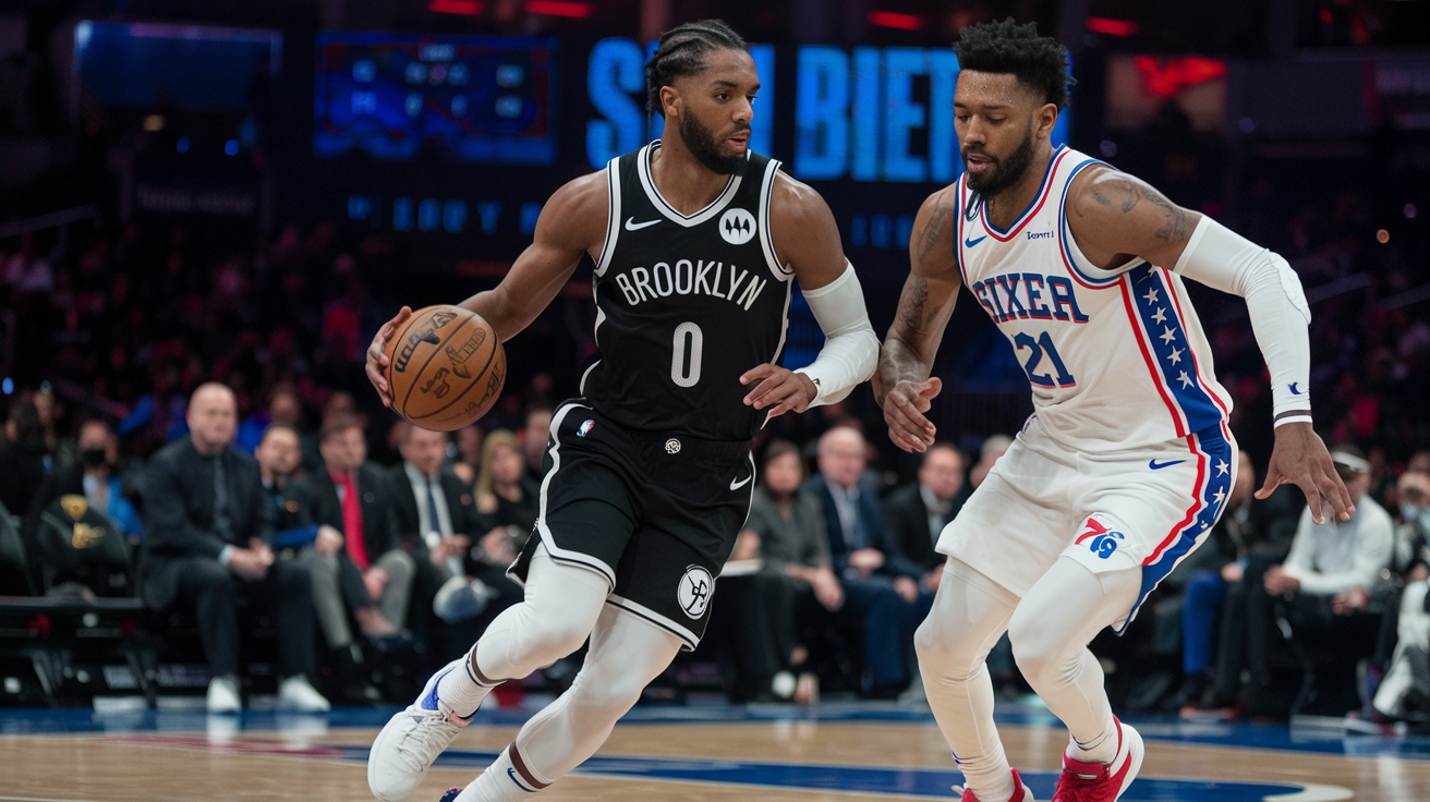 Brooklyn Nets vs 76ers Match Player Stats