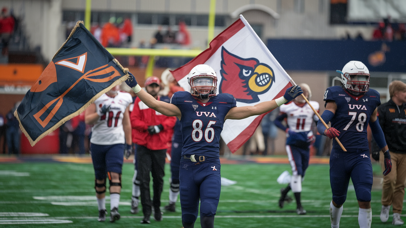 UVA Football vs Louisville Cardinals Football Match Player Stats