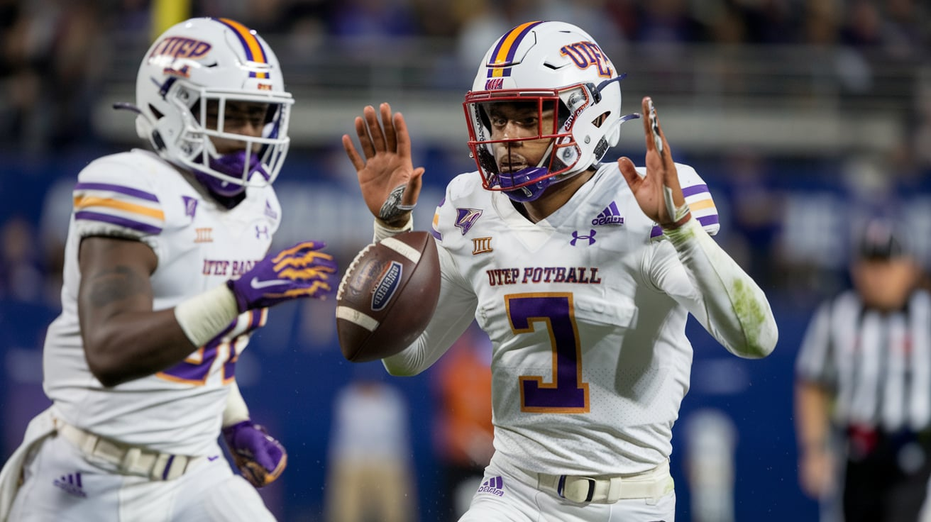 UTEP Football vs Liberty Football Match Player Stats