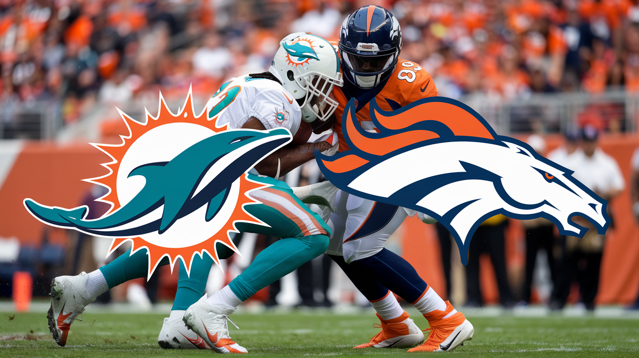 Miami Dolphins vs Denver Broncos Match Player Stats